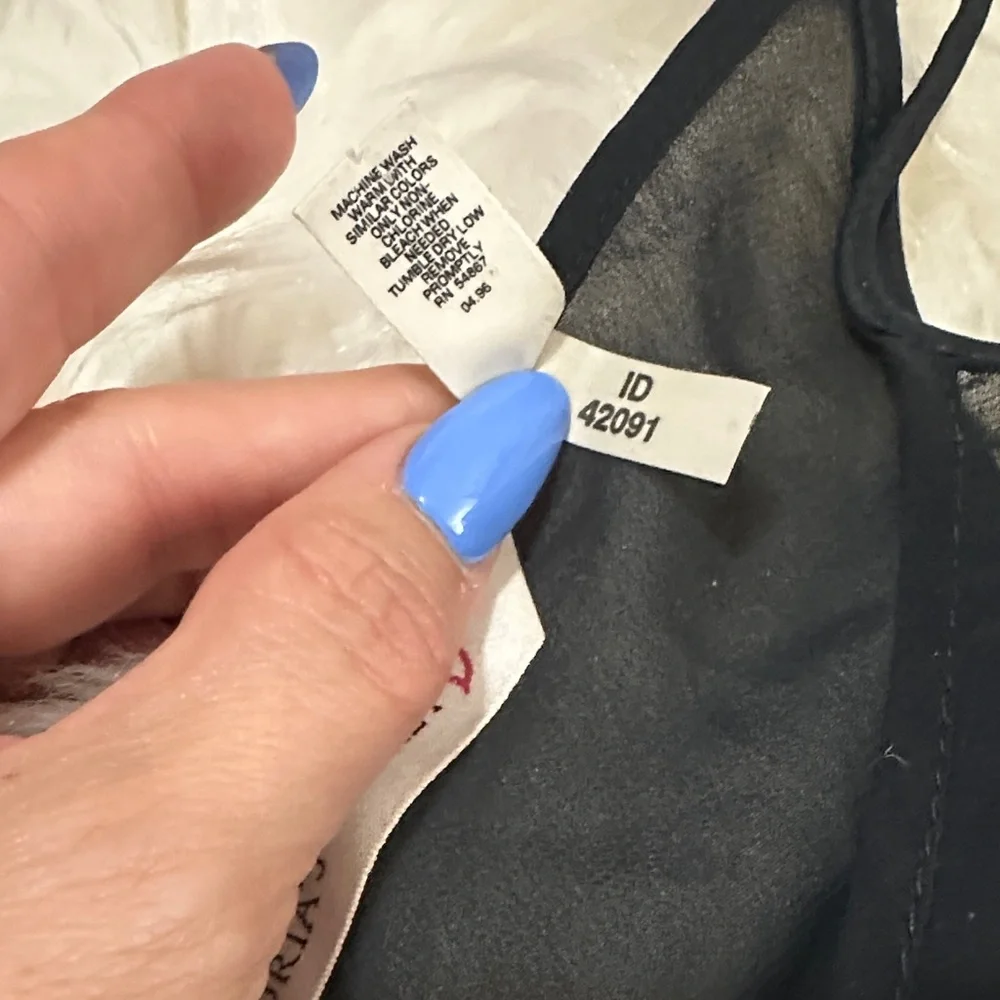 Victoria's Secret Black Sheer Lingerie